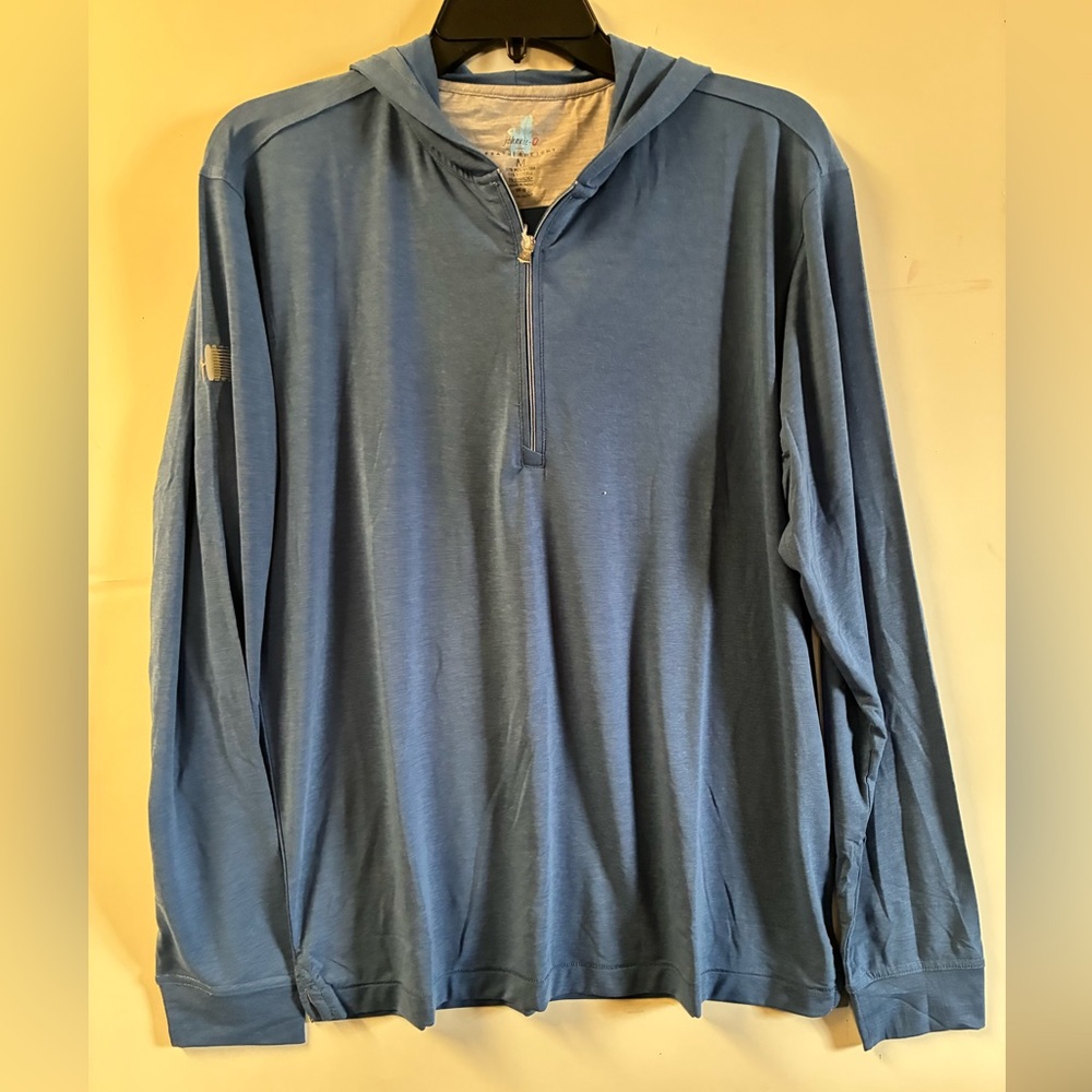 NWT Johnnie-O Hooded 1/4 zip Men’s-M